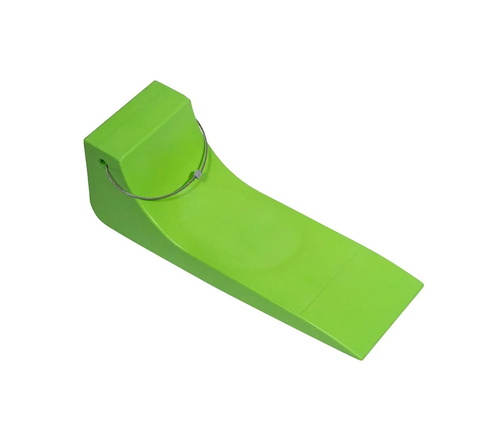 Flat Visibility) Safety Rollback, Skates 16"x5.5" Skates Heavy-Duty Car - (High Neon for Tire Safety Carrier Bed, Green Tire for Truck Pack) Hauler, (4 Tow Wrecker,