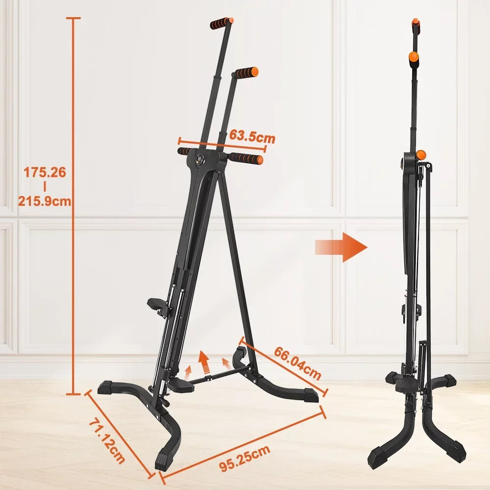 Sports 5 Gym Display Relife with Levels Exercise Home for Vertical Climber Adjustable Machine LCD