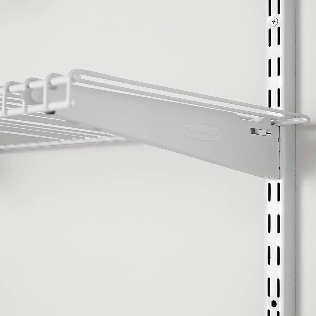 FG3H9100WHT Configurations Shelving Accessories White Rubbermaid 26-Inch Kit,