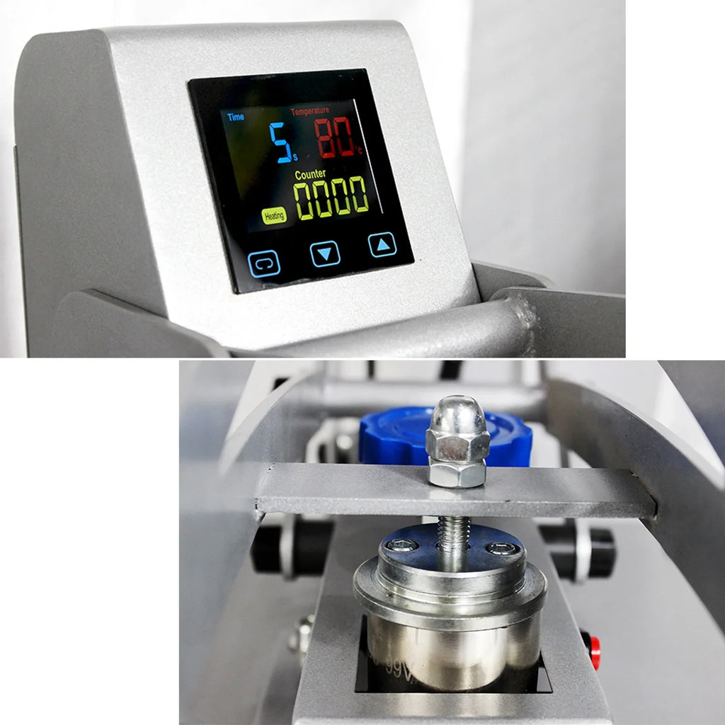 Magnetic Heat Sublimation Cloth Heat Double Printing Machine Press INTBUYING Transfer 15x15in Flat Bag Station