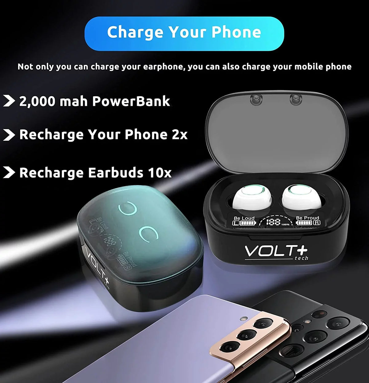 BlueTooth / IPX3 V5.1 / Sweatproof Note Mic Noise (White) Touch PRO Waterproof Compatible Galaxy with Reduction 10/Plus/Lite/+/5G/Note10 Wireless with Earbuds