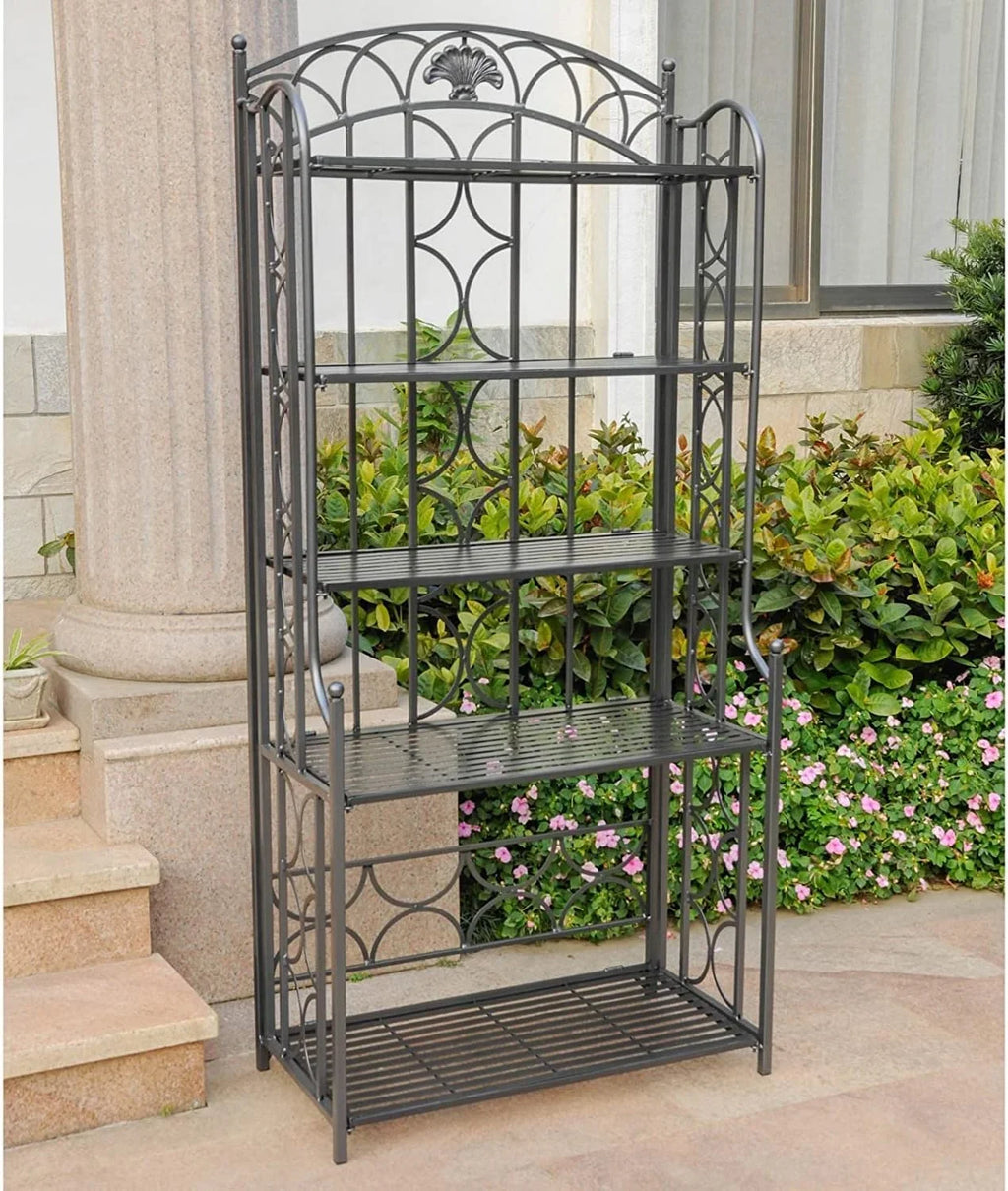 Dining Area Kitchen, Rack X Iron 4" Baked Or Indoor/Outdoor Allows X Cooling Goods, Good Ventilation, Space-Efficient Pantry D 70" 32" For Bakers W For