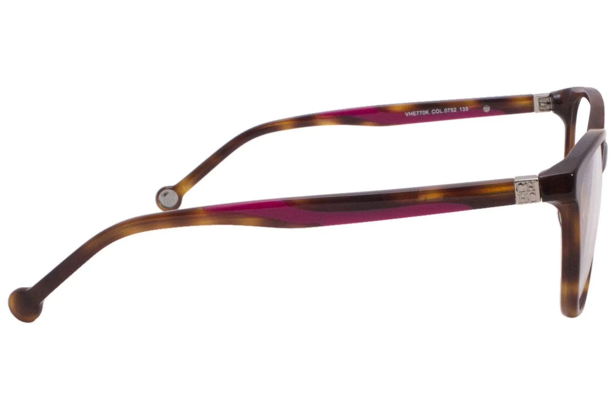 K Carolina CH Herrera Tortoise 770 Eyeglasses by 0752 VHE