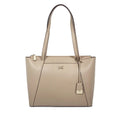 Maddie Michael Tote-Truffle Kors Medium Leather Crossgrain