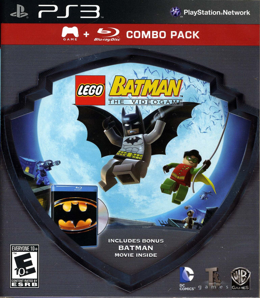 Pack - Shield Playstation LEGO Combo 3 Silver Batman -