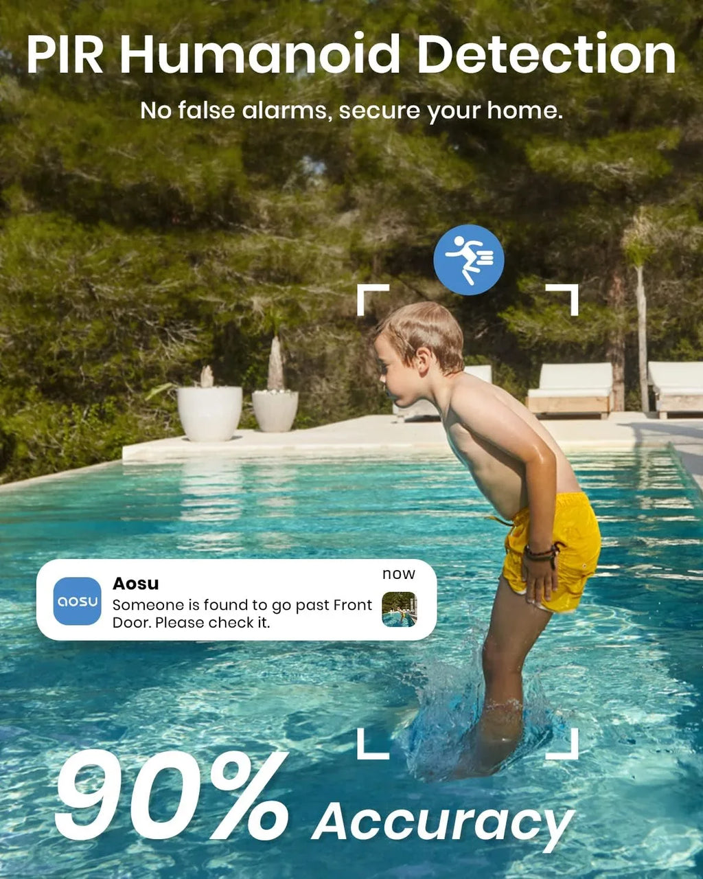 with Alexa 2-Way Spotlight Cameras Talk,Wifi Alarm, AI Security Solar Detection Motion Siren Night Outdoor 2K with & Wireless Outdoor with Color Work Vision, Camera