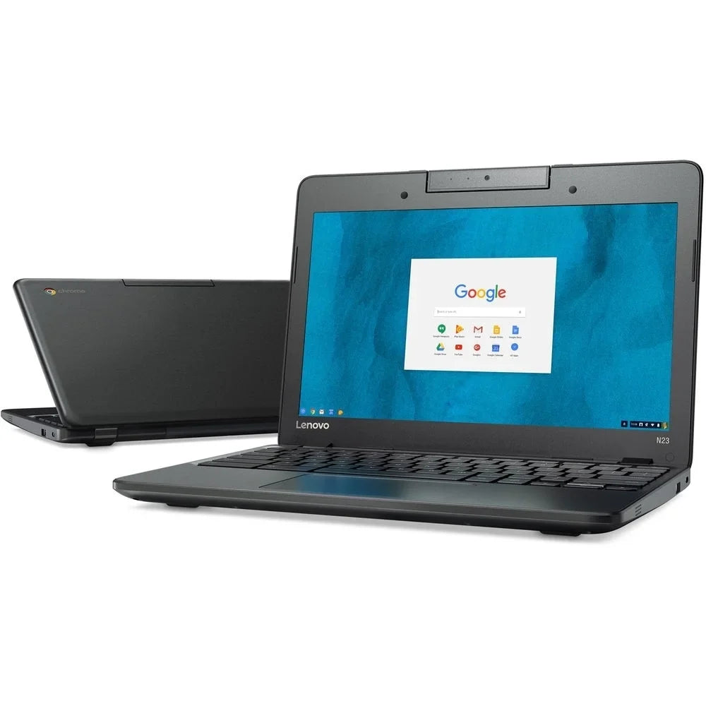 11.6" Touch 16GB Lenovo (Certified 4GB N23 Used) N3060,Black Celeron Chromebook