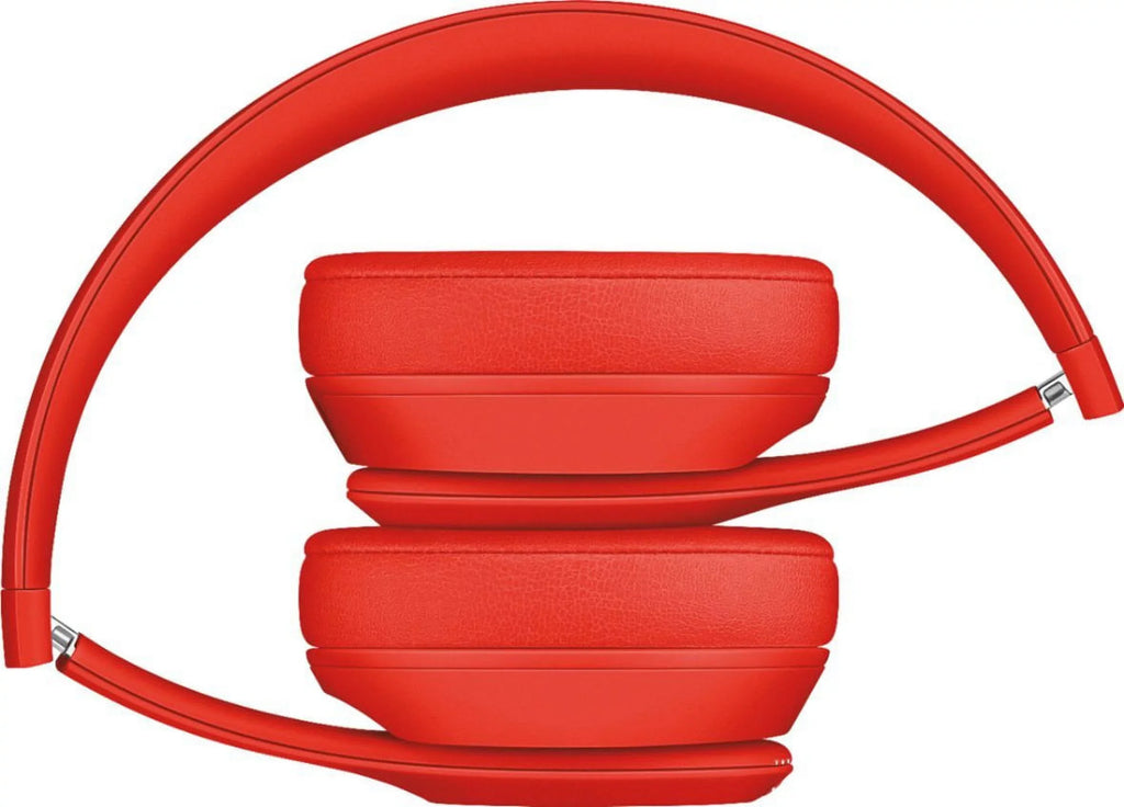 Headphones Restored On-Ear by Wireless - Red Citrus - Dr. Dre MX472LL/A Solo (Refurbished) 3 Beats