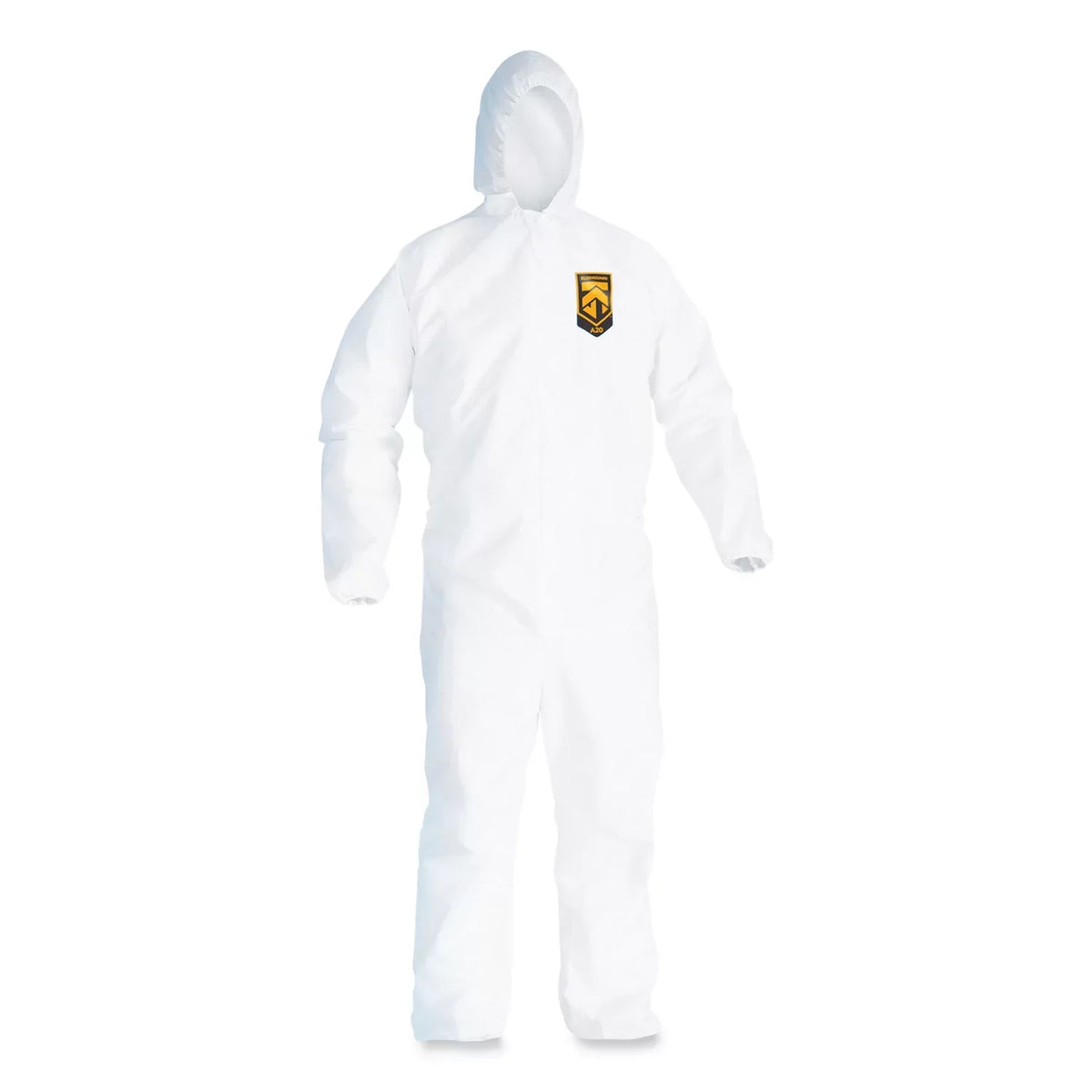 Coveralls, Elastic 24/carton White, Protection Back, Kleenguard™ Medium, Breathable Particle A20 Hood,