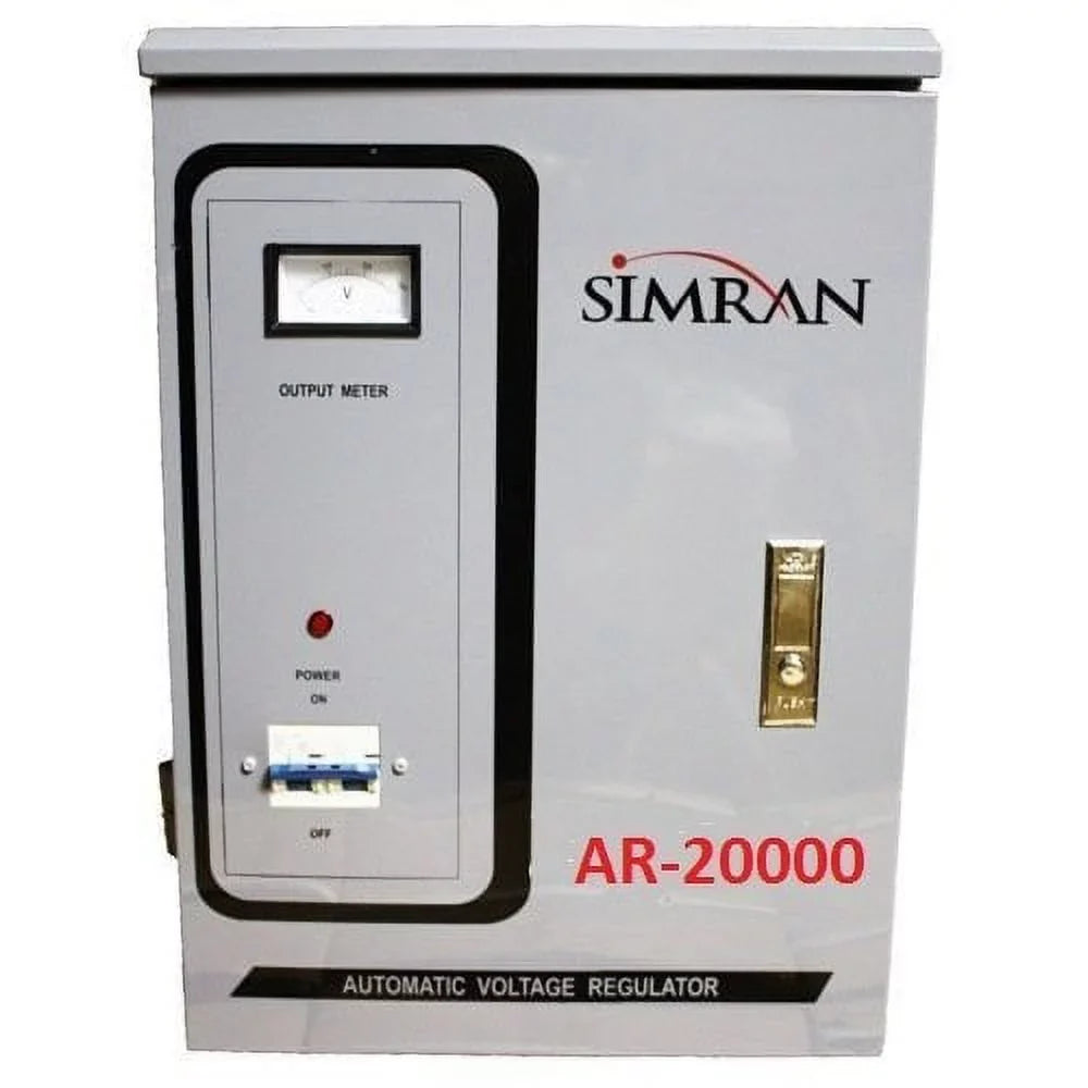 Stabilizer Regulator Power 20,000W (AR-20000) Converter Simran with Voltage Transformer, Built-In