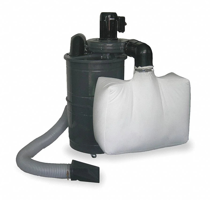 Dayton Dust Collector,1-1/2 HP,115/230V 3AA17