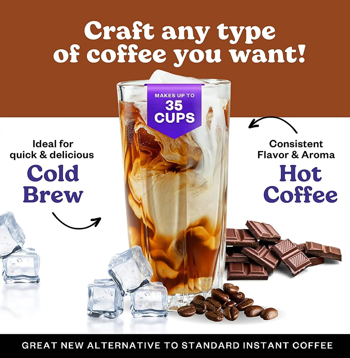 12 Coffee Seconds, Flavor in Bundle, Coffee Coffee Coffee Concentrate gifts, 2 Original & Pack, Variety Cold ounces Brew Cold & Ice Mocha Javy Drinks