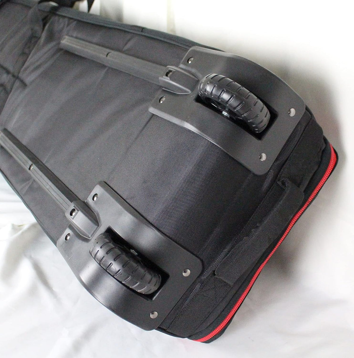 Wheels For Double To Oversized Two Boot Rolling With Travel, Pockets, Bag, Ski Bag External Load, Padded Double Air Ski Easy