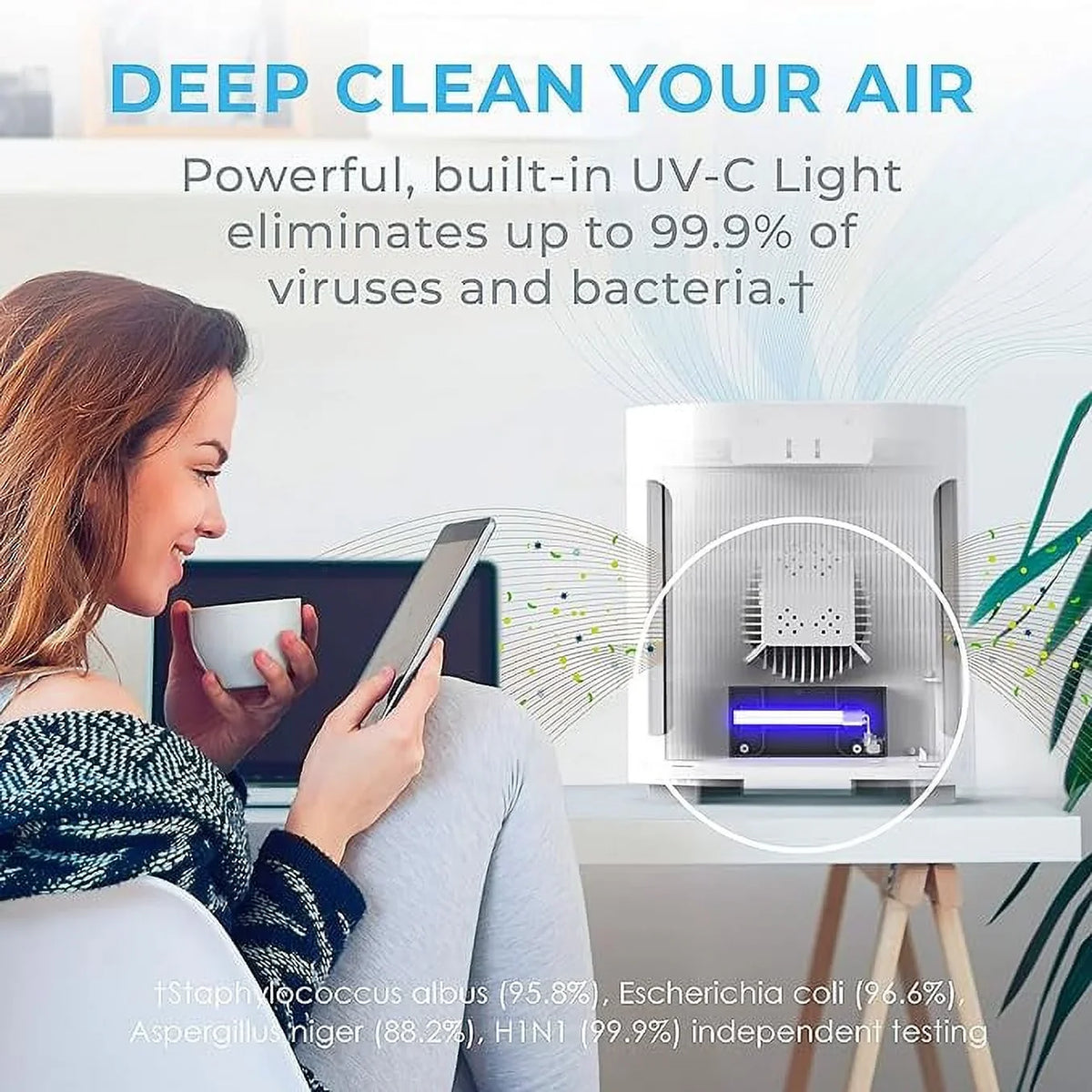 Box Enrichment - PureZone for Open Pure & Air PEAIRPLG Purifier Room White Living Bedroom