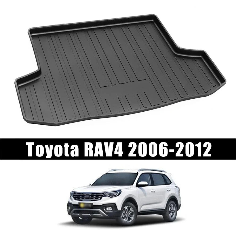 Carpet Rear 2006-2012 RAV4 for Liner to Install Easy Trunk Mat Car Cargo