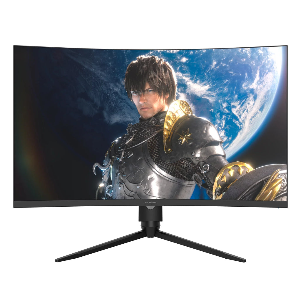 Gaming VA, FreeSync™ Premium Enabled FHD AMD HDR, Curved 240Hz, (FGM-32C545) 32" 1ms, Monitor Funai