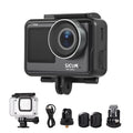 Portable Camera with Camera Yabuy Screen 20MP SJ11Active Waterproof -shaking Case Adapters Camera Live Support Streaming Dual Action Action Waterproof