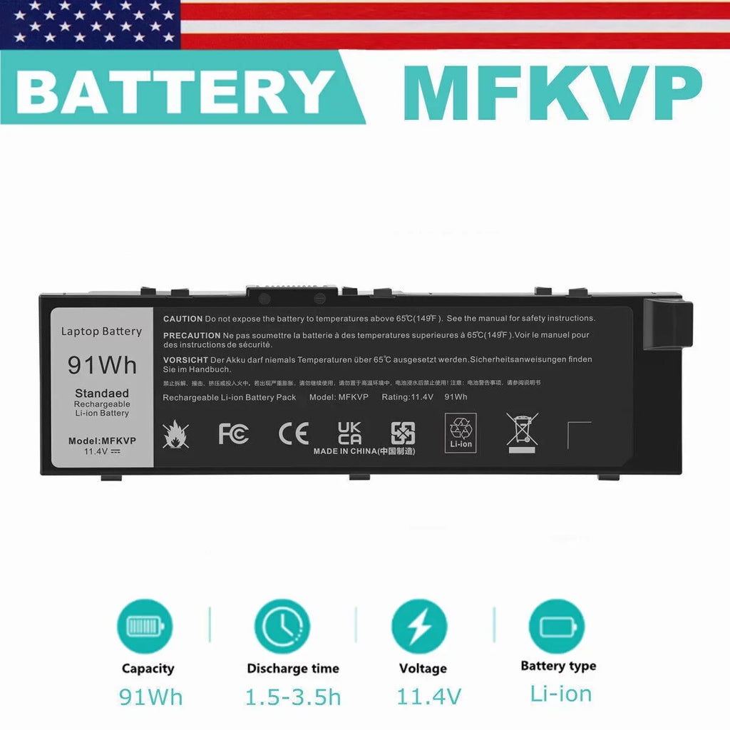 Battery 7510 7720 M7710 M28DH,T05W1 M28DH 0FNY7 M7510 7520 T05W1 Precision For