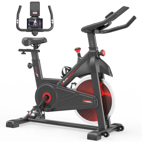 Bike Exercise Comfortable Home Stationary, with Cycling Workout Fitness Bike Gym