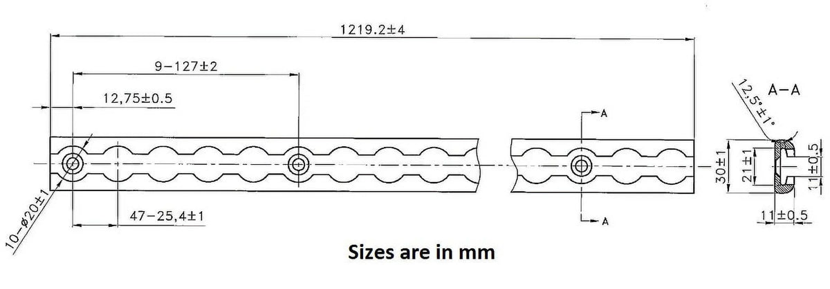 Aluminum Stainless for Down L-Track Heavy Vans Tie L-Track Enclosed Trailers 4ft w/ Duty (32 System Ring Stud Pcs) Steel (8 Cargo and Pcs)