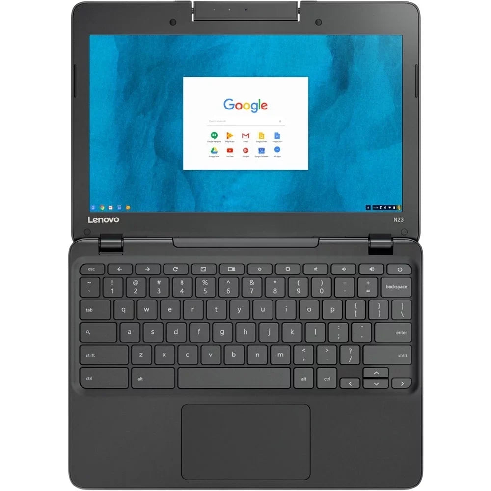 11.6" Touch 16GB Lenovo (Certified 4GB N23 Used) N3060,Black Celeron Chromebook