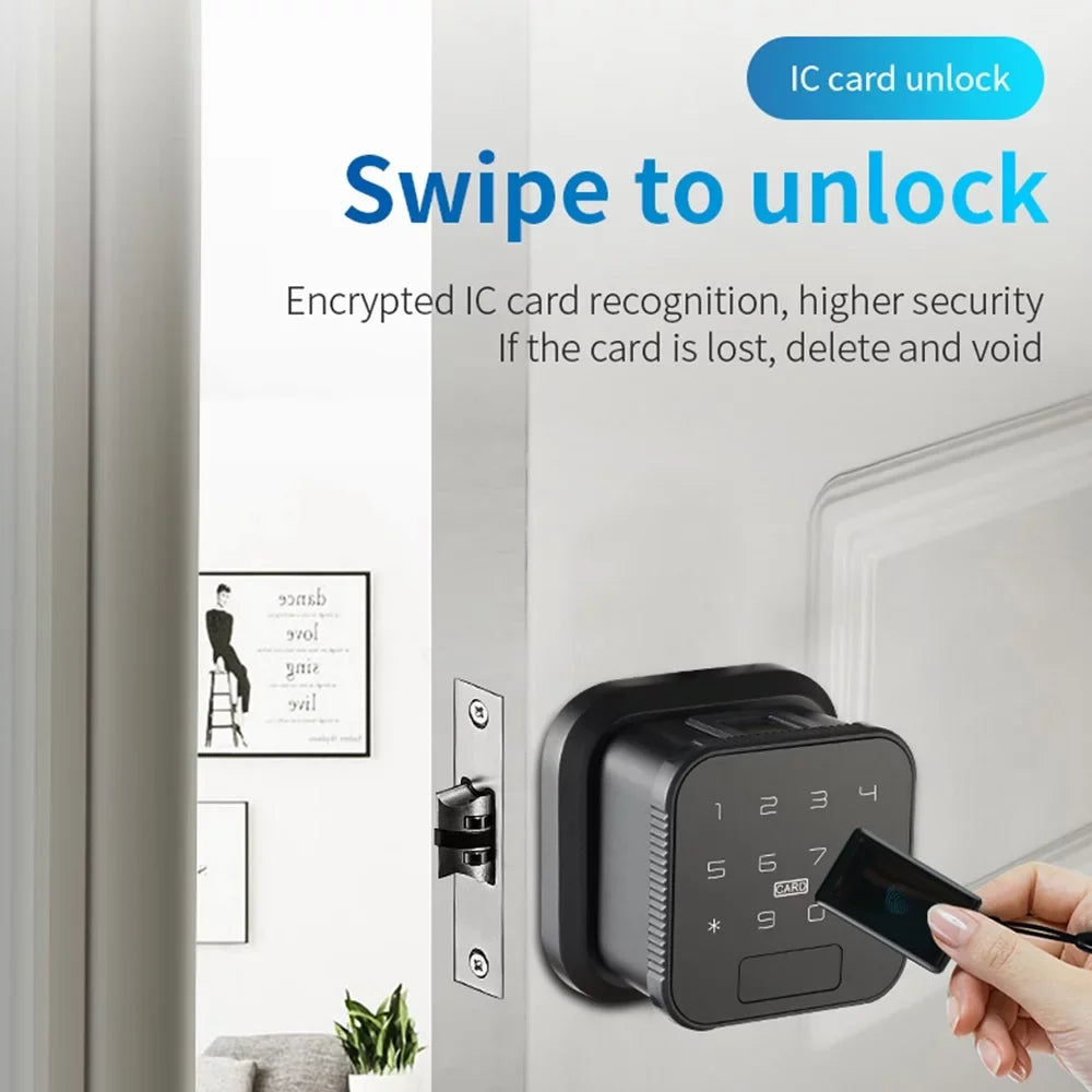 Lock Intelligent Lock Compatible Door Lock,Handle DADA Dazzduo Deadbolt Door Door