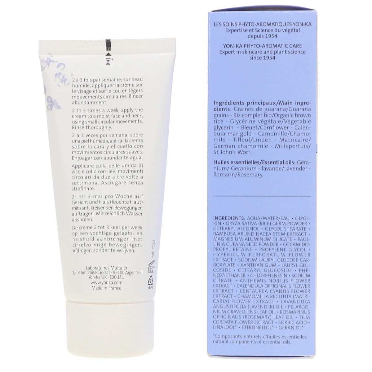 1.87 Detoxifying Gently oz Exfoliating SCRUB Yon-Ka Scrub GUARANA