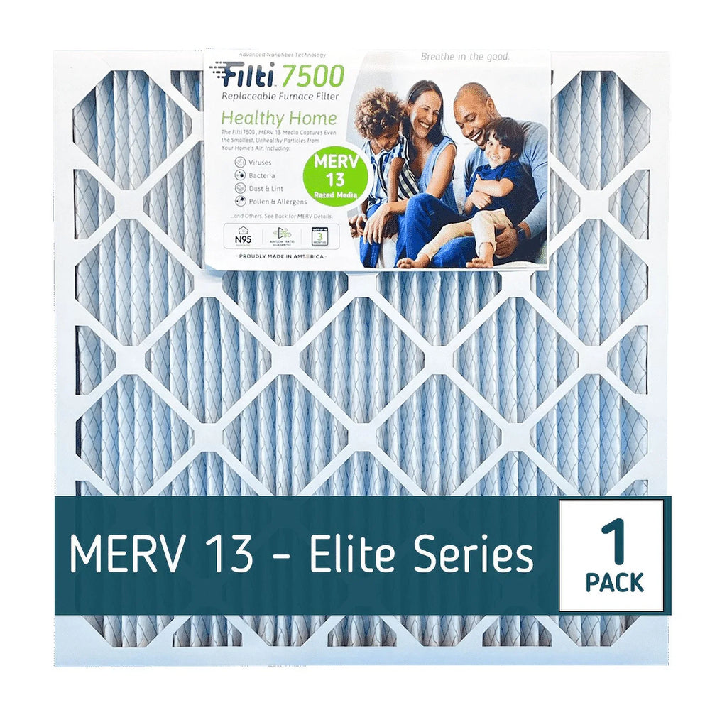 Filti AC Air 13 ( Air MERV 16x30x1 IN USA Home HVAC | Furnace Filter Pleated Filter | Filter 2 MADE Pack)