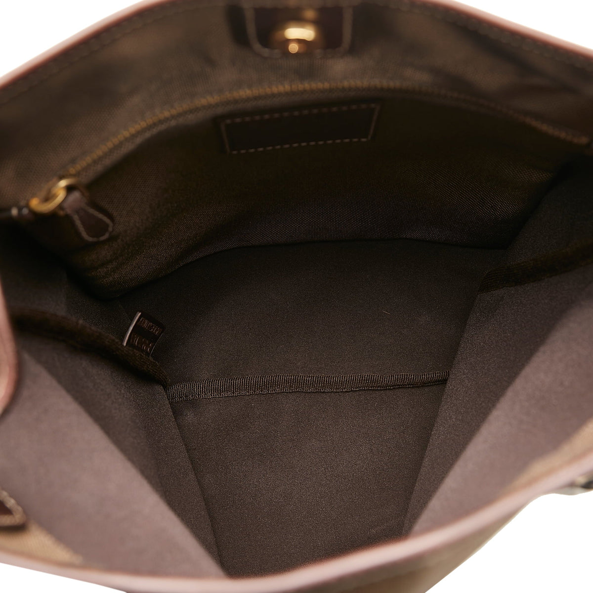 (Good) Unisex Brown Canvas Authenticated Logo Fabric Crossbody Crossbody Prada Pre-Owned Bag Canapa