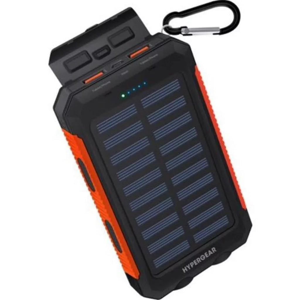 Solar Bank, Black 10000mAh 13681-HYP Power HyperGear