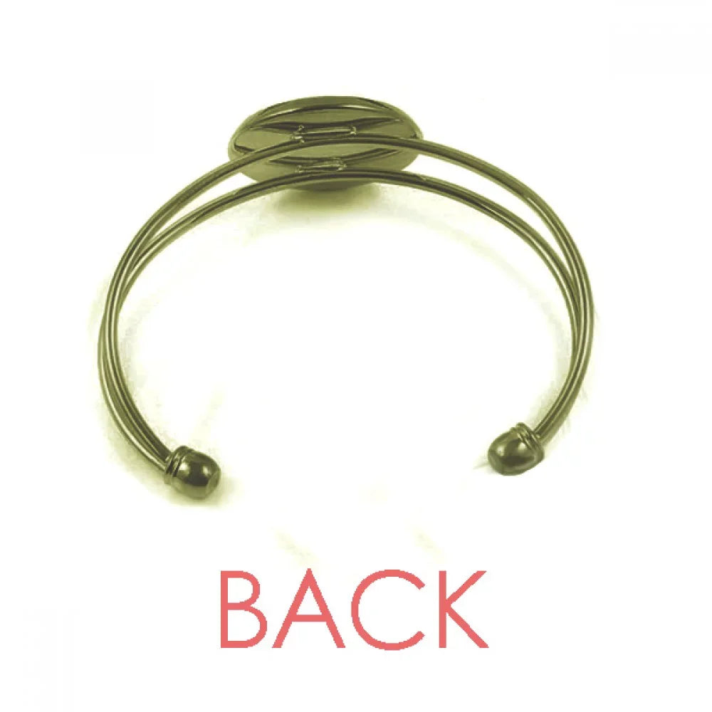 Mountains Rivers Drawing Bangle Masterpiece wristband Open Retro Jewelry Cuff Chinese