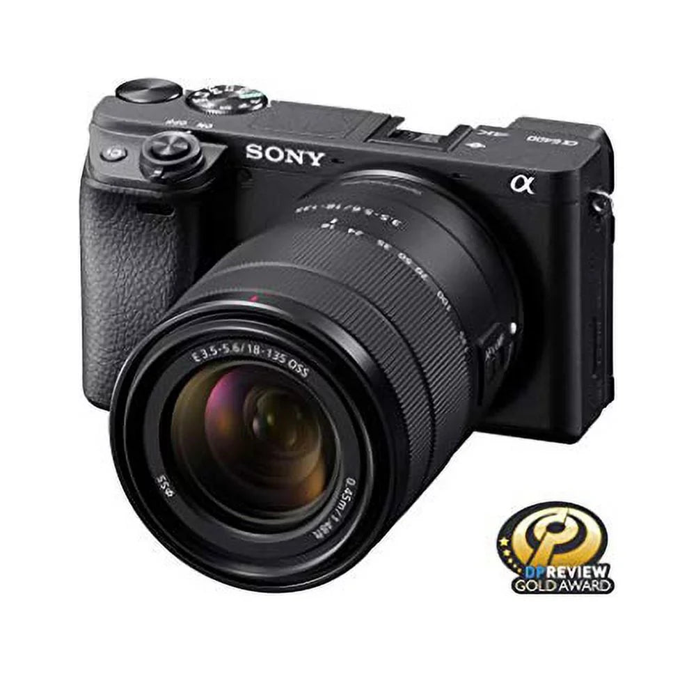Cameras - Restored Lens 18-135mm ILCE-6400M/B & Mirrorless Compatible Camera E Mount - (Refurbished) a6400 Alpha