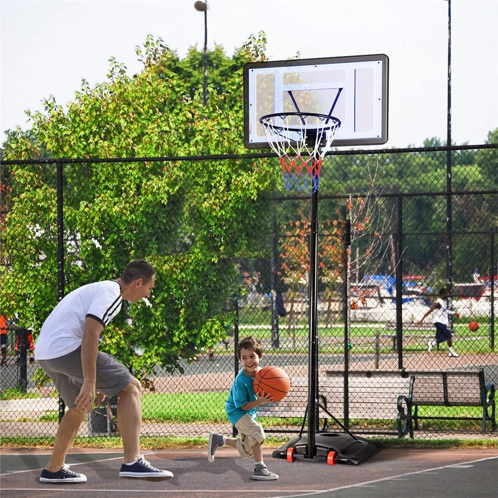 Youth for to System Portable Basketball with Wheels Junior Kids, for Outdoor Junior Ft. 8.2 and Renwick and Up Indoor