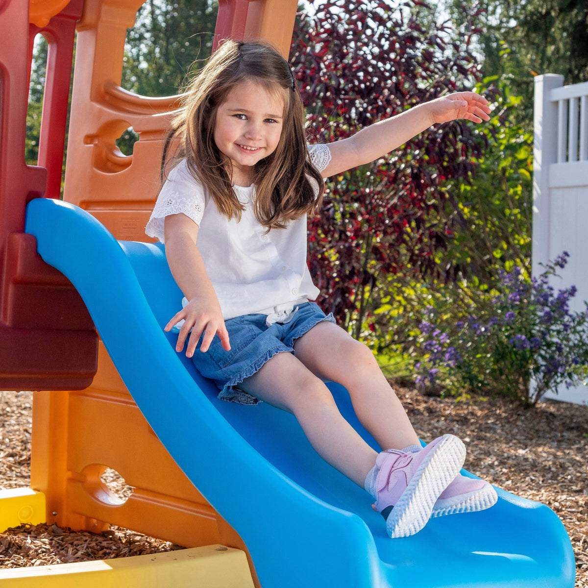 Play Up Double Toddlers Step2 Climber, Slide