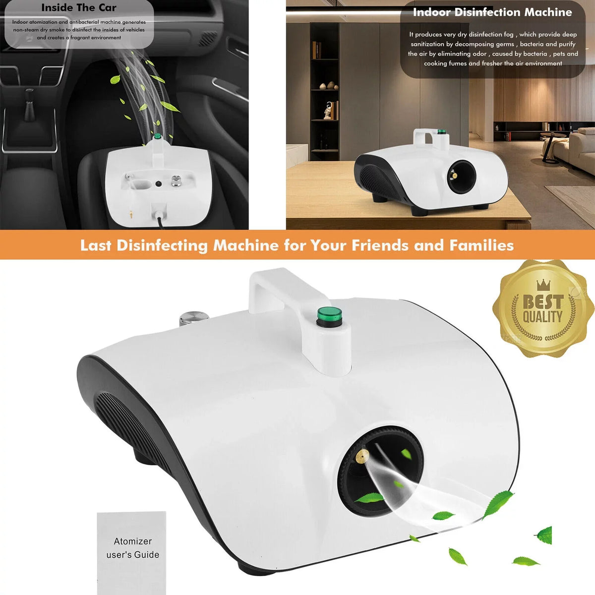 & for Fog Atomizer. House Machine Home, Portable Smart Indoor/Outdoor Retail Sterilization Office Car, Best