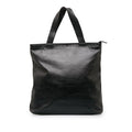 Authenticated (Good) Bag Pre-Owned CC Leather Tote Lambskin Black Unisex Tote