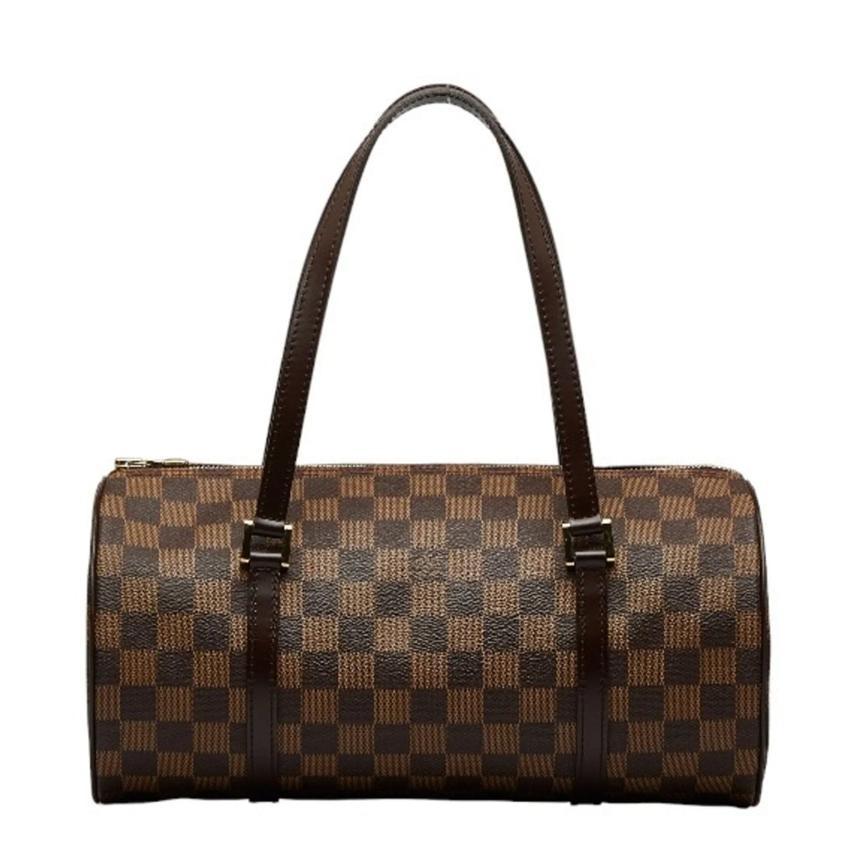 Pre-Owned Handbag N51303 Women's PVC Ebene (Good) Brown Damier Leather Papillon