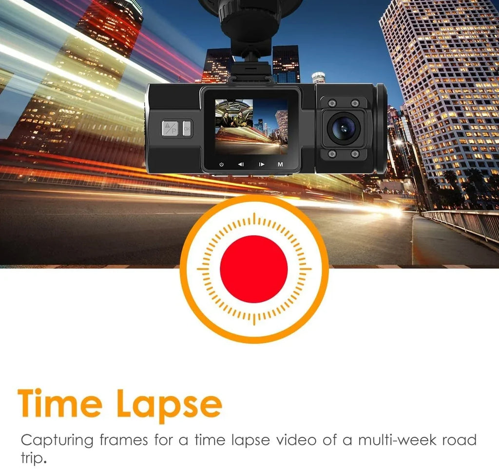 Night 1440P, Vantrue Front Pro and 1080P N2 Dual Parking G-Sensor, Single Dash 24hrs Loop Dash Vision, Uber Camera with Car Recording Camera Front Mode, Interior Cam,