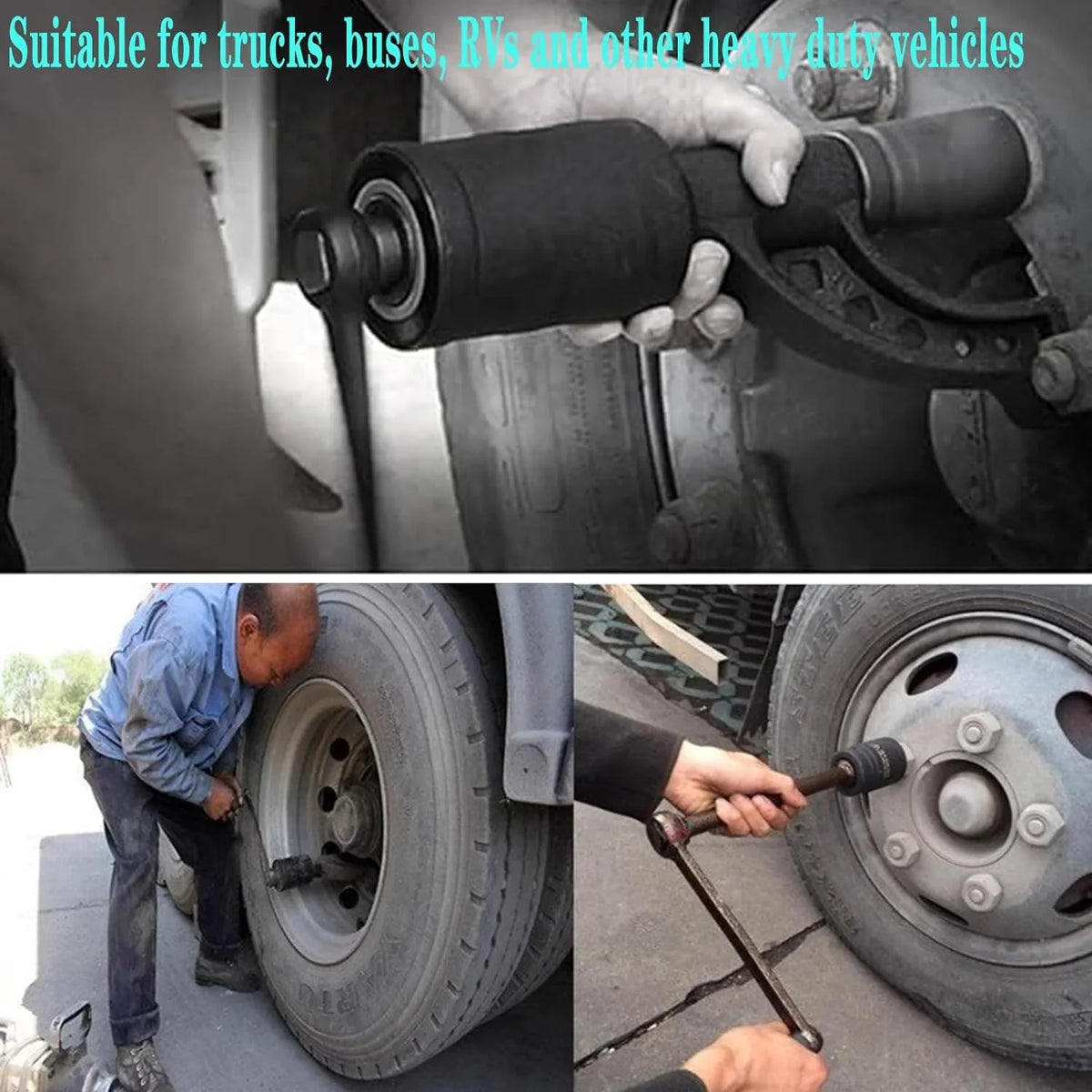 NM with Duty Black Saving 1:58 Tool Heavy Case Labor Set Lugnut Lug torque Socket Remover 8pcs 4800 Nut Set Multiplier Torque