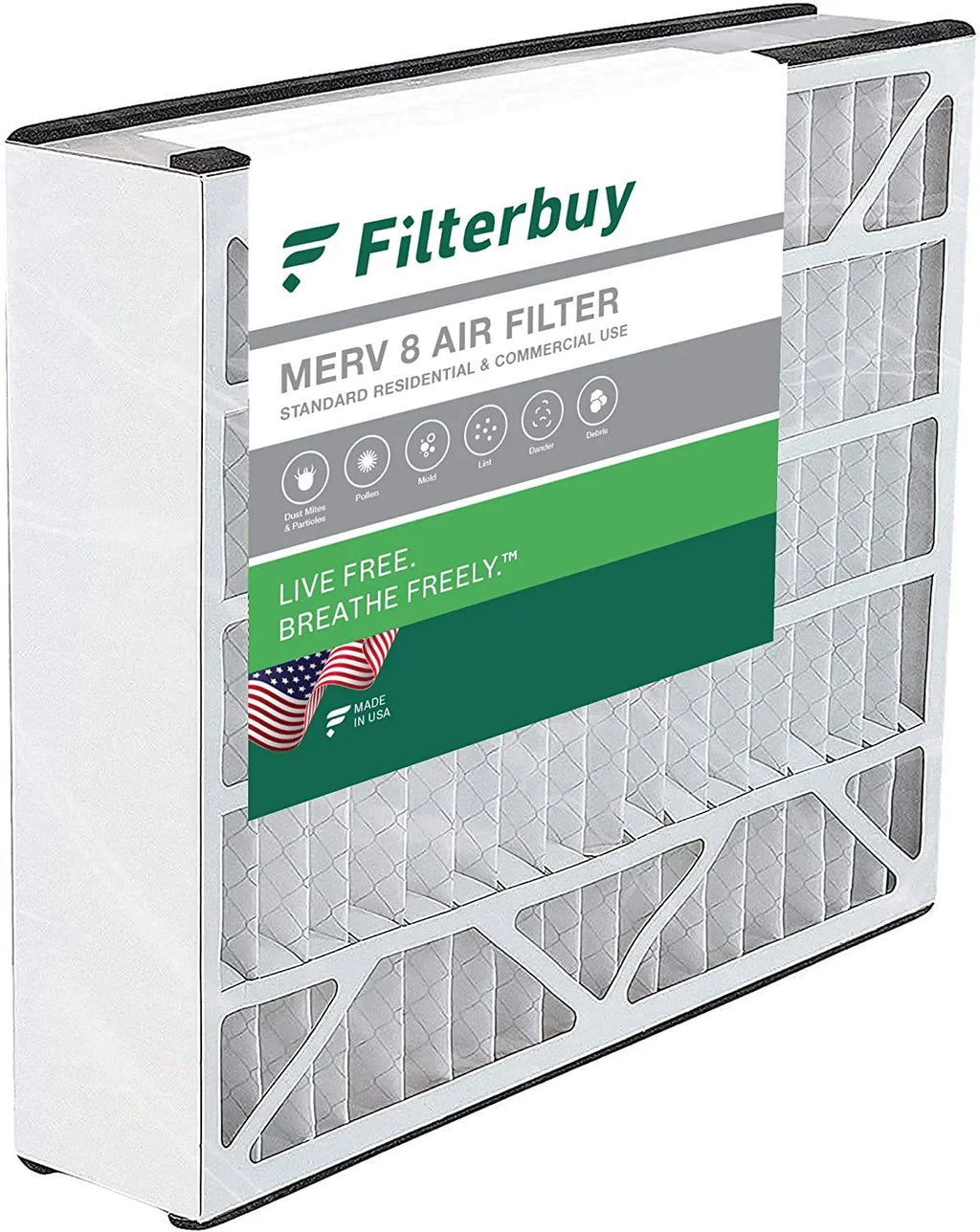 AC Filters Air 8 Trion Bear MERV HVAC (1-Pack) 16x25x3 Pleated Air Furnace Filterbuy for 255649-101