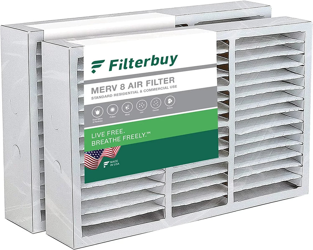 MERV 8 (2-Pack) AC Pleated Furnace Filters x6664 17x26x4 HVAC for Air Lennox Filterbuy