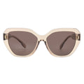 Transparent 19541A F Tory Burch 7194 TY Sunglasses Violet Brown