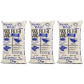 (3 Mystic II Silica Pool Swimming White 50lbs Pack) Sand, White U.S. Filter