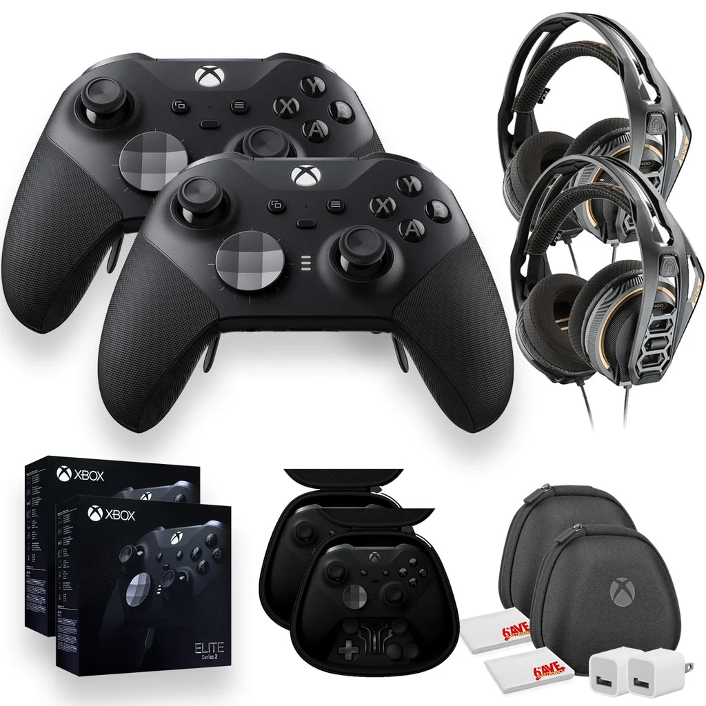 2 x Cube USB - Elite Headsets Extra 2 Dual + Gamer Series Rig Pro More and x2 Bundle Controller 400 With
