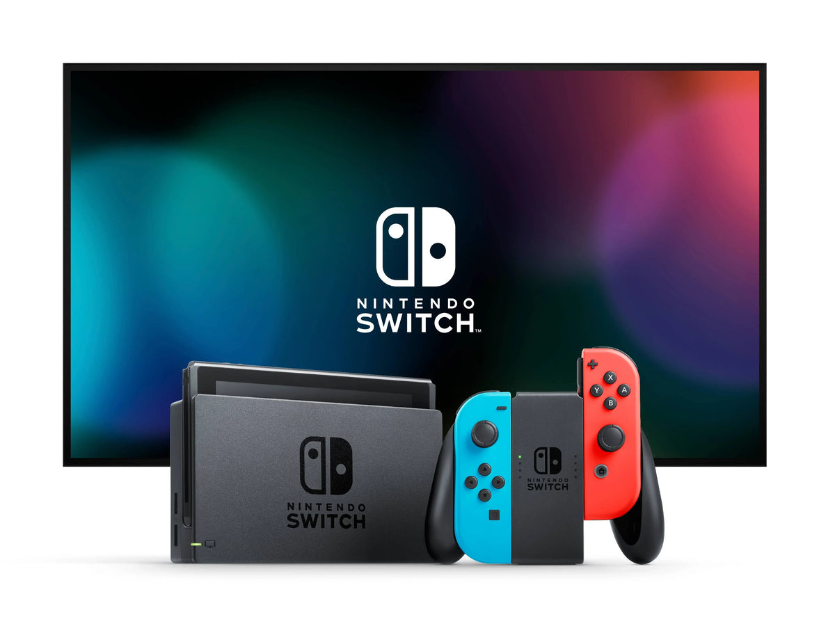GAME CONSOLE NINTENDO HADSKABAA 32GB HANDHELD NEON SWITCH