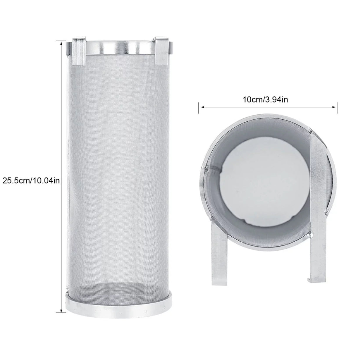 Mesh Micron Homemade Filter Filter,300 Beer 25.5cm) Hop Strainer 10 Stainless Brew : Regun (Size Steel Brew