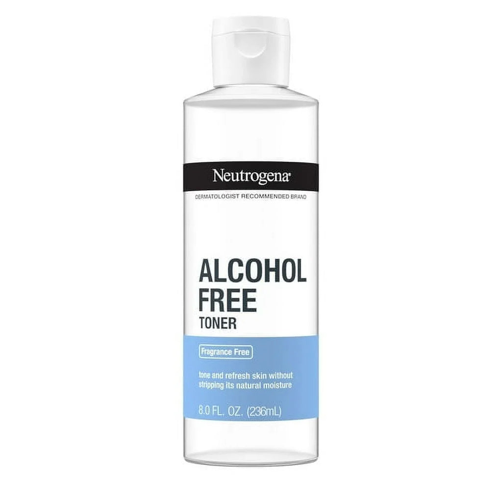 8 Neutrogena, Alcohol-Free fl of Toner, Pack 2 oz