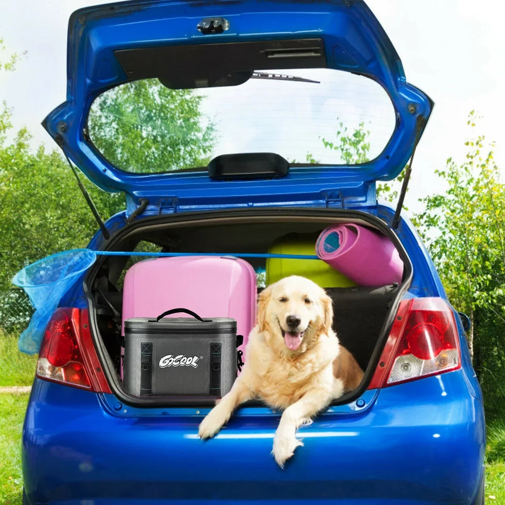 Cooler Bag Picnic For Portable Gymax Water-Resistant Soft 30 Cans Insulated Leak-Proof