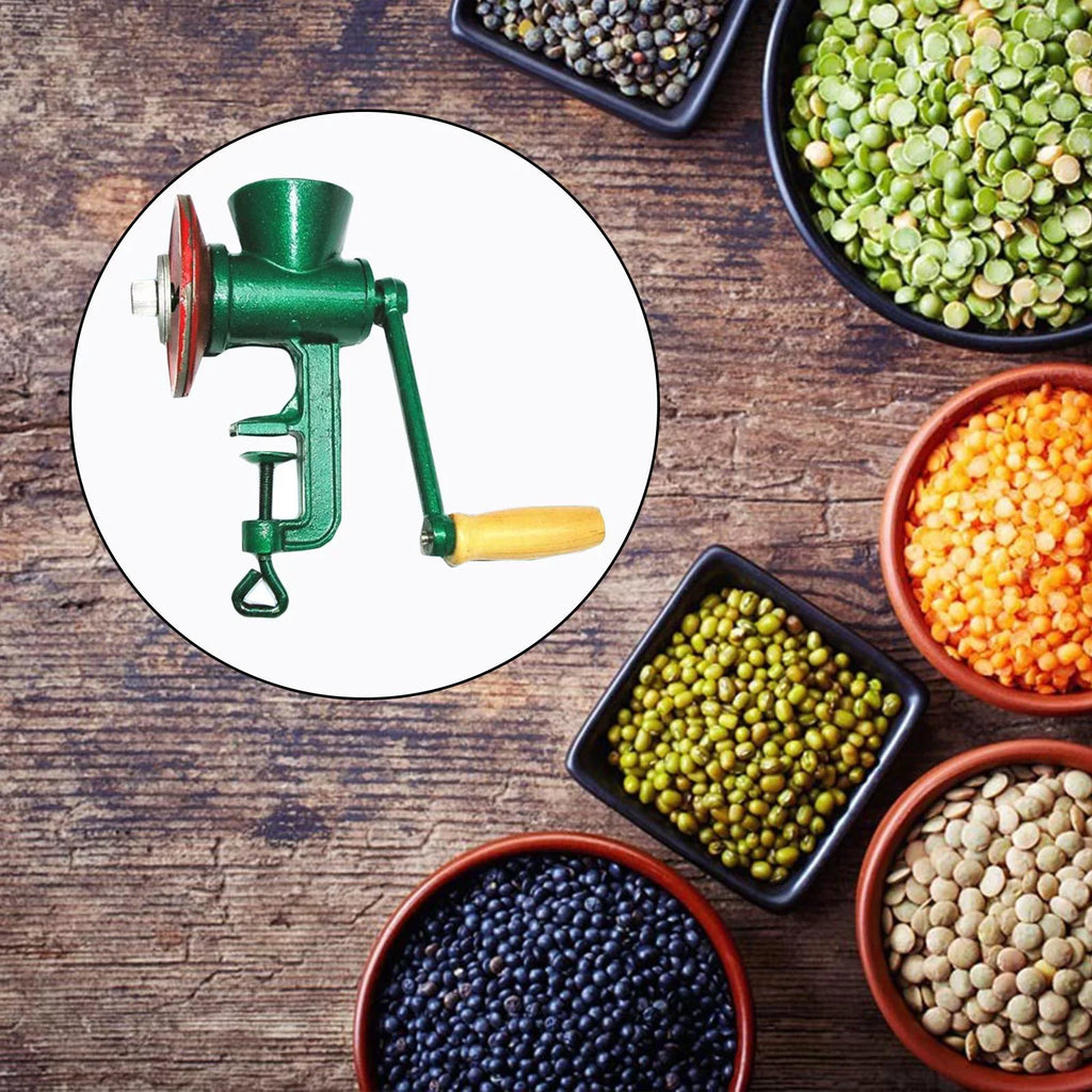 Barley Mill Coarseness Mill Adjustable Manual Grinder Bean Grinder Wheat Coffee Peanut Pepper Crusher