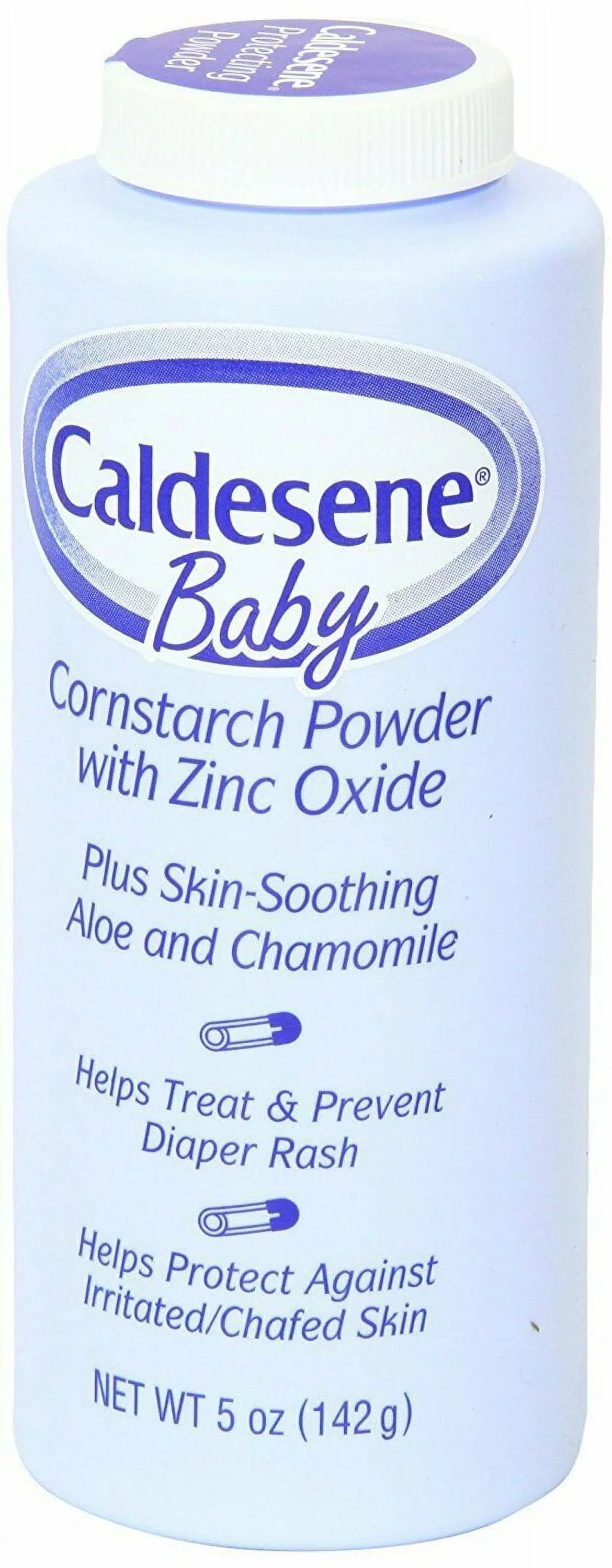 (Pack Zinc Powder Caldesene of Baby Cornstarch 5) 5 Oxide With oz